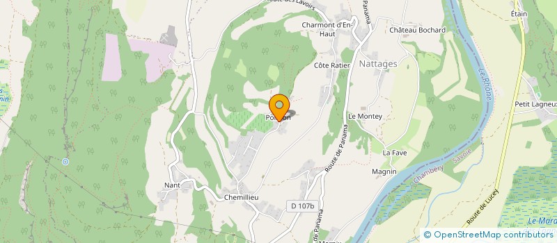 localisation de l'entreprise MONSIEUR ERIC MARTINACHE  PARVES ET NATTAGES