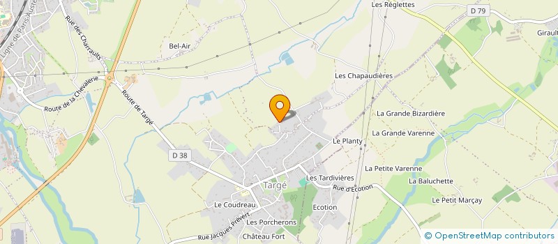 localisation de l'entreprise MONSIEUR ERIC MARTINET  CHATELLERAULT