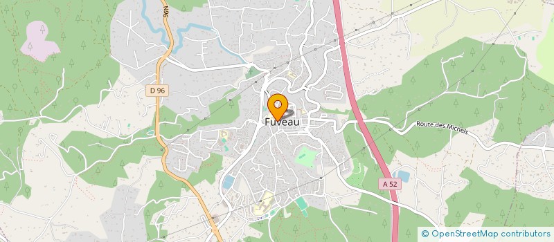 localisation de l'entreprise MONSIEUR ERIC MARTINEZ  FUVEAU