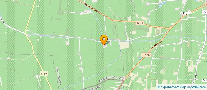 localisation de l'entreprise MONSIEUR ERIC MARTINEZ  SUZE-LA-ROUSSE