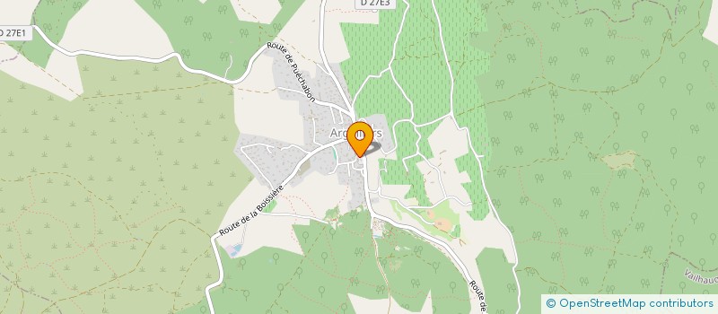 localisation de l'entreprise MONSIEUR ERIC MARTINEZ  ARGELLIERS