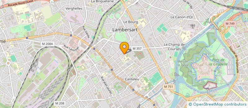 localisation de l'entreprise MONSIEUR ERIC MARTINOT à LAMBERSART