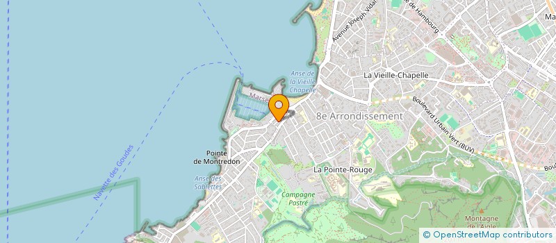 localisation de l'entreprise MONSIEUR ERIC MARTY à MARSEILLE