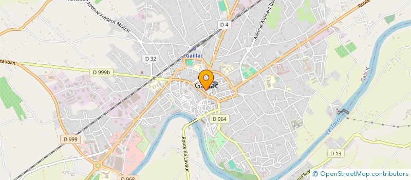 localisation de l'entreprise MONSIEUR ERIC MARTY  GAILLAC