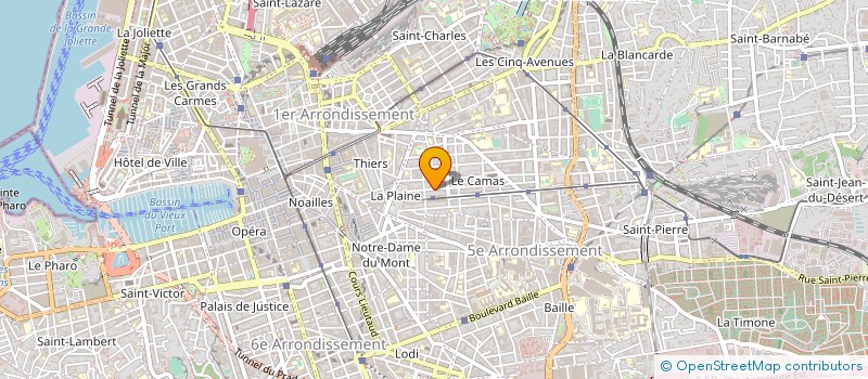 localisation de l'entreprise MONSIEUR ERIC MASQUELIER à MARSEILLE