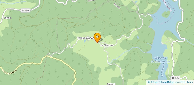 localisation de l'entreprise MONSIEUR ERIC MASSE  BRASSY