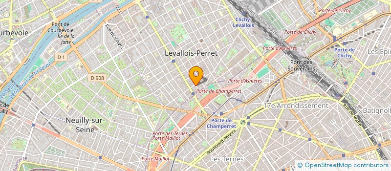 localisation de l'entreprise MONSIEUR ERIC MASSET à LEVALLOIS-PERRET