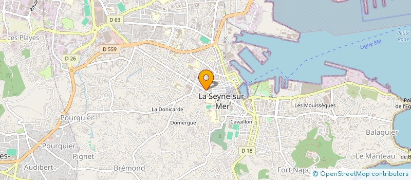 localisation de l'entreprise MONSIEUR ERIC MASSON à LA SEYNE-SUR-MER