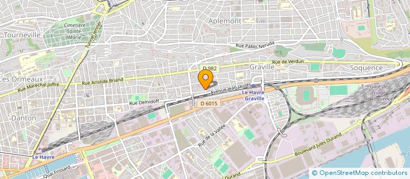 localisation de l'entreprise MONSIEUR ERIC MASSON à LE HAVRE