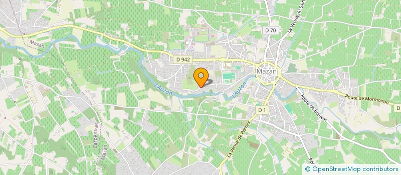 localisation de l'entreprise MONSIEUR ERIC MASSOT à MAZAN