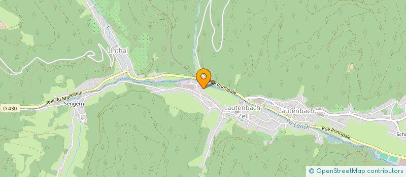 localisation de l'entreprise MONSIEUR ERIC MATHE  LAUTENBACHZELL