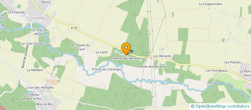 localisation de l'entreprise MONSIEUR ERIC MATHIS à GRISELLES