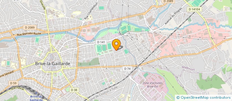 localisation de l'entreprise MONSIEUR ERIC MATIGNON à BRIVE-LA-GAILLARDE