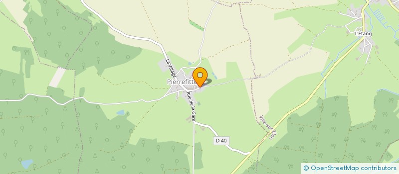 localisation de l'entreprise MONSIEUR ERIC MATON  PIERREFITTE