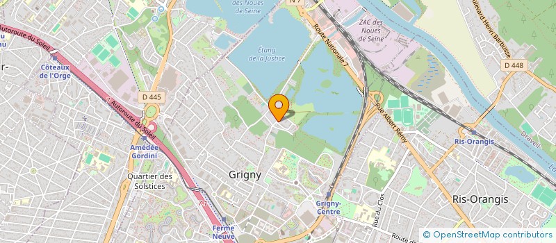 localisation de l'entreprise MONSIEUR ERIC MATUSZAK  RIS-ORANGIS