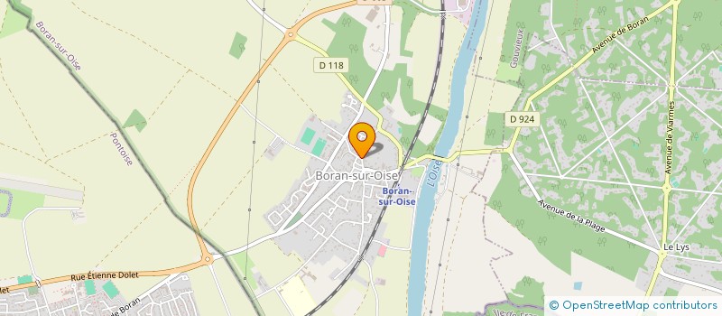 localisation de l'entreprise MONSIEUR ERIC MAUGARD  LAMORLAYE