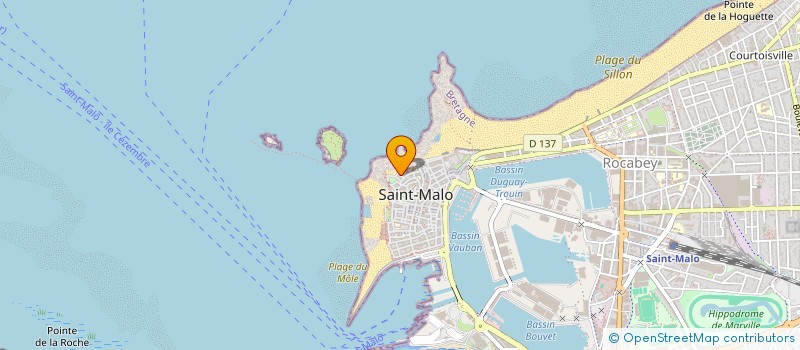 localisation de l'entreprise MONSIEUR ERIC MAUNY  SAINT-MALO