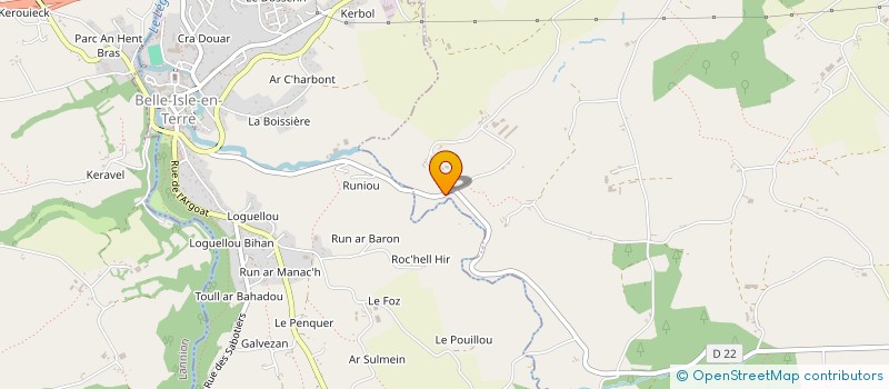 localisation de l'entreprise MONSIEUR ERIC MAURICE  LOUARGAT