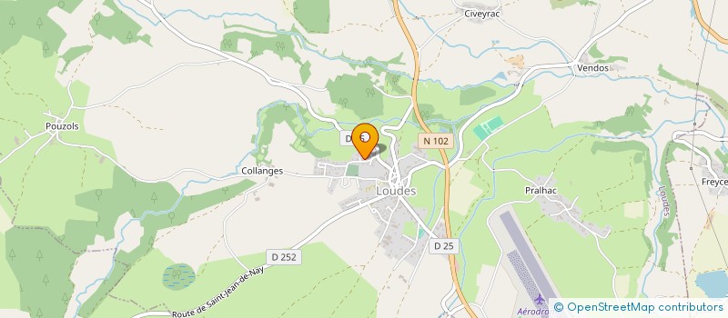 localisation de l'entreprise MONSIEUR ERIC MAZOYER  LOUDES