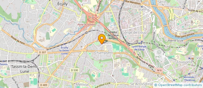 localisation de l'entreprise MONSIEUR ERIC MBIKA NGOUALA  LYON