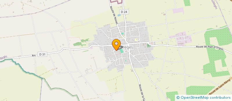 localisation de l'entreprise MONSIEUR ERIC MEGHAR  MOLLEGES