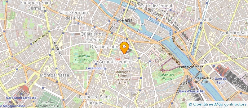 localisation de l'entreprise MONSIEUR ERIC MEGHRAOUI-LABBADI  PARIS