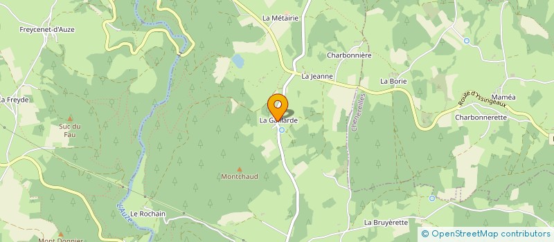 localisation de l'entreprise MONSIEUR ERIC MEILLIER  SAINT-JEURES