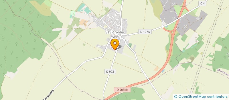 localisation de l'entreprise MONSIEUR ERIC MEIMOUN à SAVIGNY-LE-SEC
