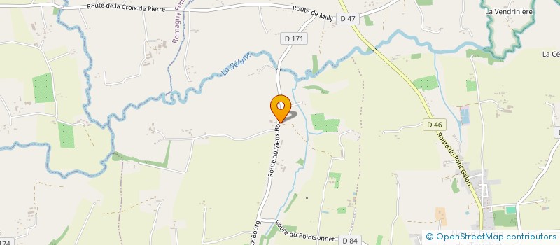 localisation de l'entreprise MONSIEUR ERIC MELLET  SAINT-CLEMENT-RANCOUDRAY