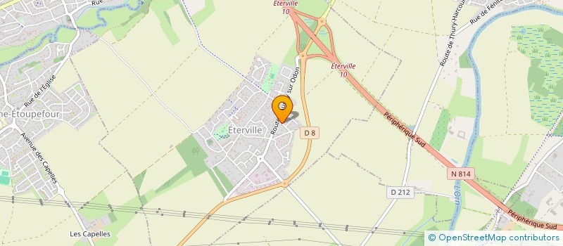 localisation de l'entreprise MONSIEUR ERIC MELOT  ETERVILLE