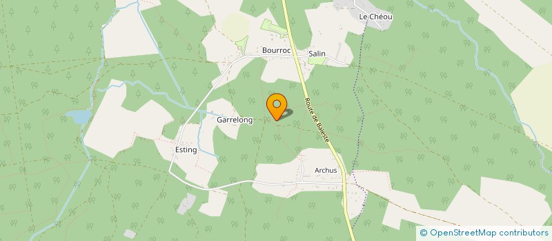 localisation de l'entreprise MONSIEUR ERIC MENENDEZ  MIMIZAN