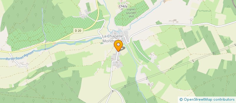 localisation de l'entreprise MONSIEUR ERIC MERAT à LE BREUIL