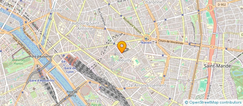 localisation de l'entreprise MONSIEUR ERIC MERKI  PARIS