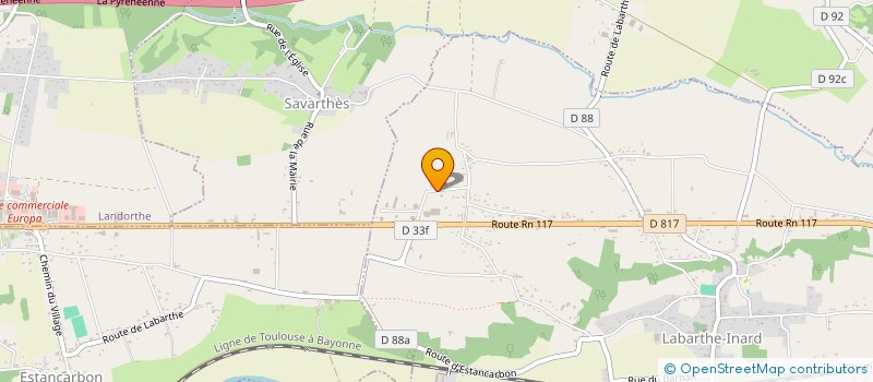 localisation de l'entreprise MONSIEUR ERIC MESPLE  LABARTHE-INARD