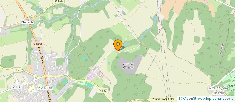 localisation de l'entreprise MONSIEUR ERIC MESSEAN  BERTHECOURT