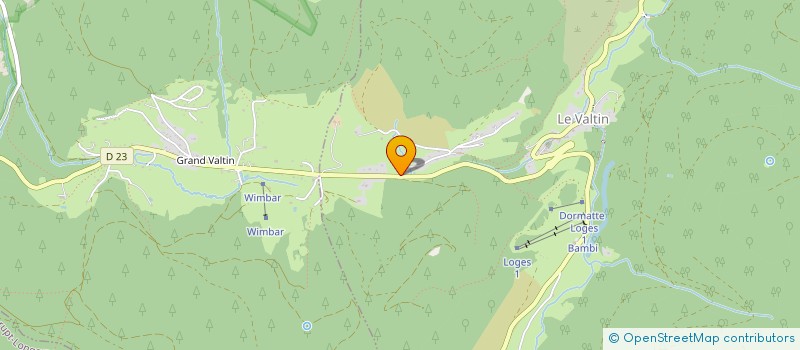 localisation de l'entreprise MONSIEUR ERIC MEYER  LE VALTIN