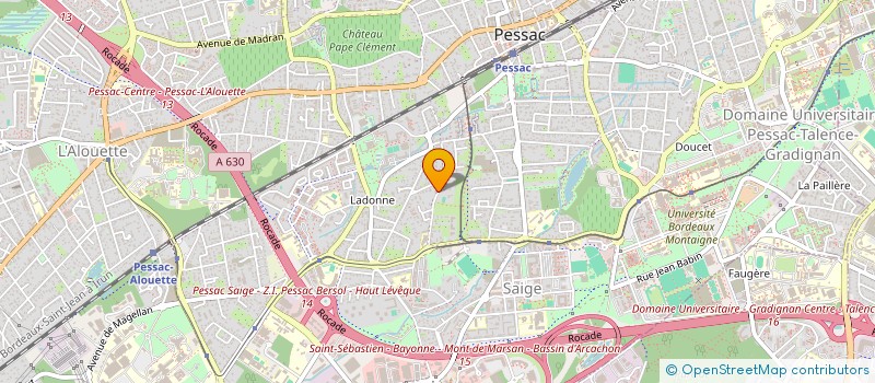 localisation de l'entreprise MONSIEUR ERIC MEYER  PESSAC