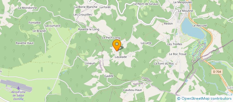 localisation de l'entreprise MONSIEUR ERIC MEYNARDIE  GROLEJAC