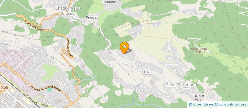 localisation de l'entreprise MONSIEUR ERIC MEYNET  SAINT-SIGISMOND