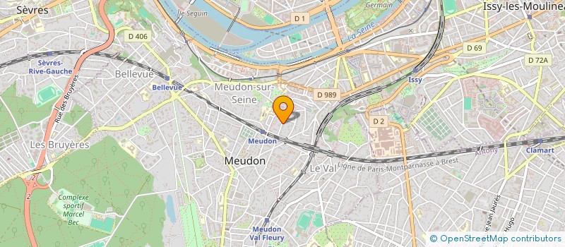 localisation de l'entreprise MONSIEUR ERIC MICHEL ADRIEN LENGLEMETZ à MEUDON