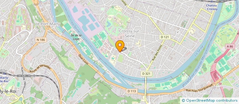 localisation de l'entreprise MONSIEUR ERIC MICHEL ROGER LUCAS  CROISSY-SUR-SEINE