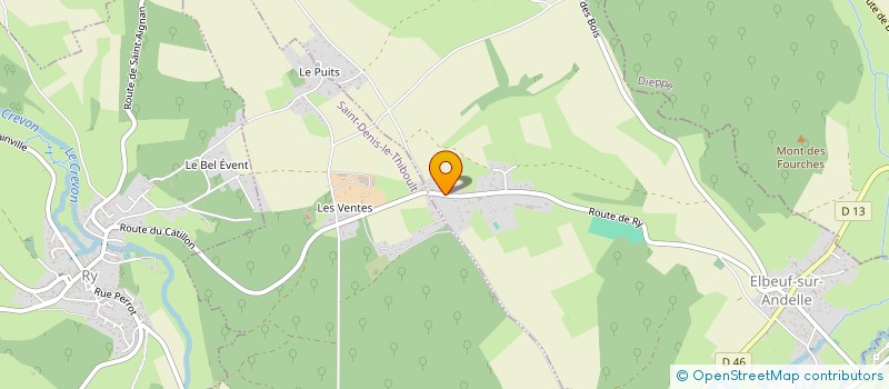 localisation de l'entreprise MONSIEUR ERIC MIGUET  ELBEUF-SUR-ANDELLE