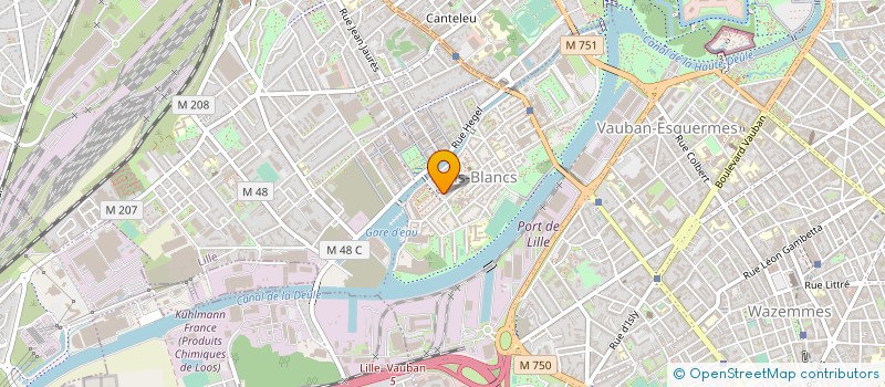 localisation de l'entreprise MONSIEUR ERIC MILAN à LILLE
