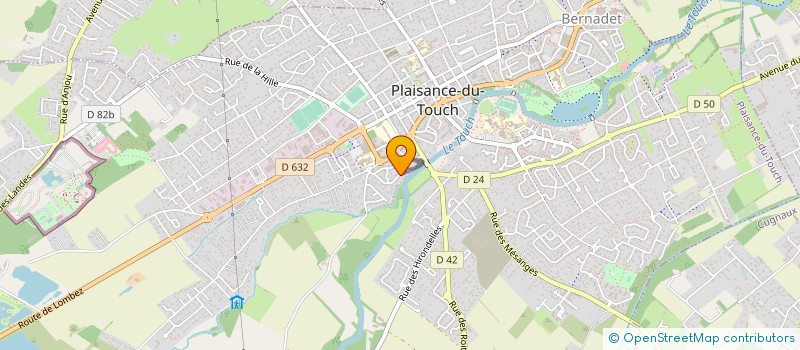 localisation de l'entreprise MONSIEUR ERIC MILARD  PLAISANCE-DU-TOUCH