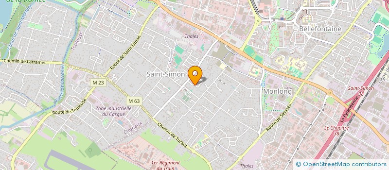 localisation de l'entreprise MONSIEUR ERIC MINA à TOULOUSE