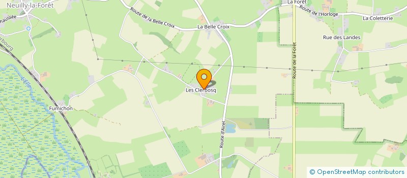 localisation de l'entreprise MONSIEUR ERIC MIQUELOT  ISIGNY-SUR-MER