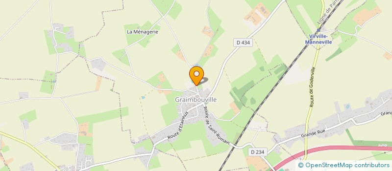 localisation de l'entreprise MONSIEUR ERIC MOAL  GRAIMBOUVILLE