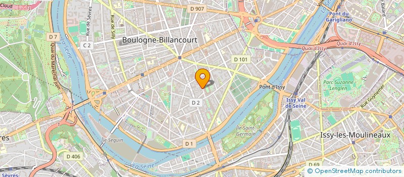 localisation de l'entreprise MONSIEUR ERIC MOATTI à BOULOGNE-BILLANCOURT