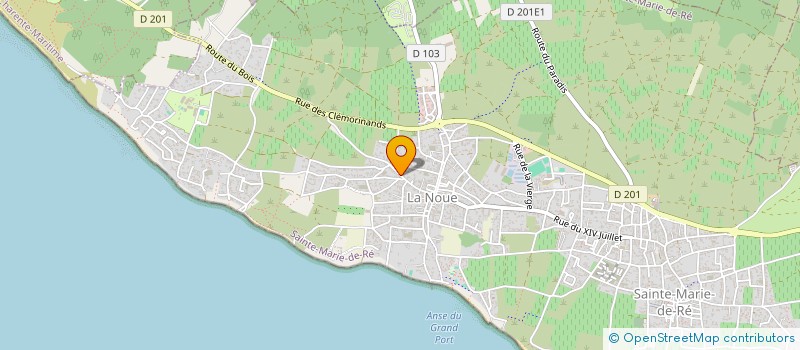 localisation de l'entreprise MONSIEUR ERIC MOCEK  SAINTE-MARIE-DE-RE