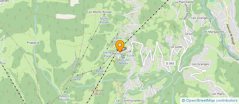 localisation de l'entreprise MONSIEUR ERIC MOISY  SAINT-GERVAIS-LES-BAINS